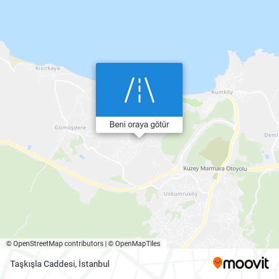 Taşkışla Caddesi harita