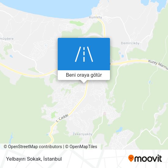 Yelbayırı Sokak harita