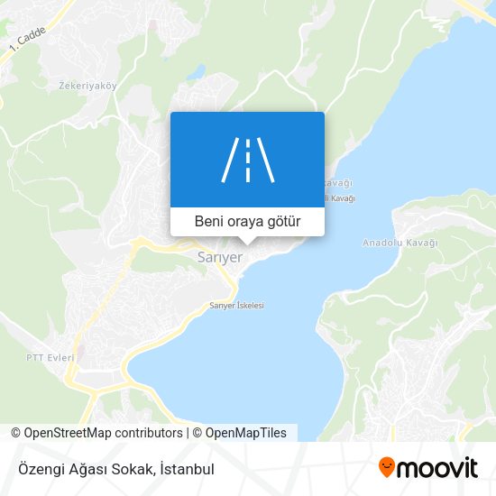 Özengi Ağası Sokak harita