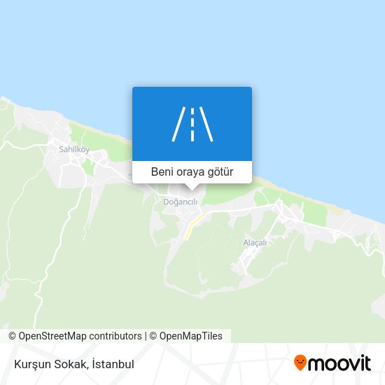 Kurşun Sokak harita