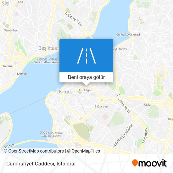 Cumhuriyet Caddesi harita