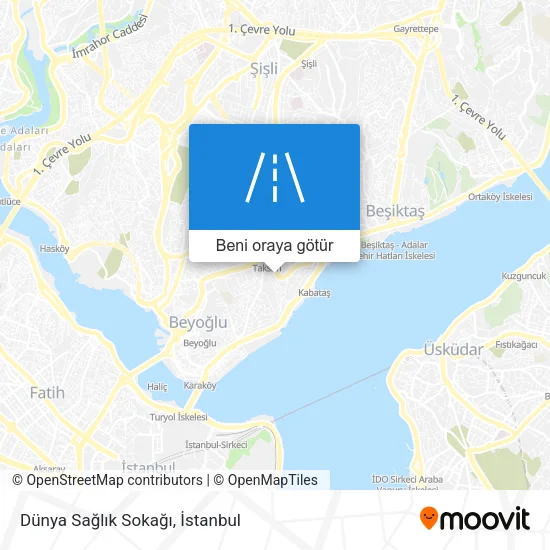 Dünya Sağlık Sokağı harita