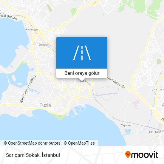 Sarıçam Sokak harita