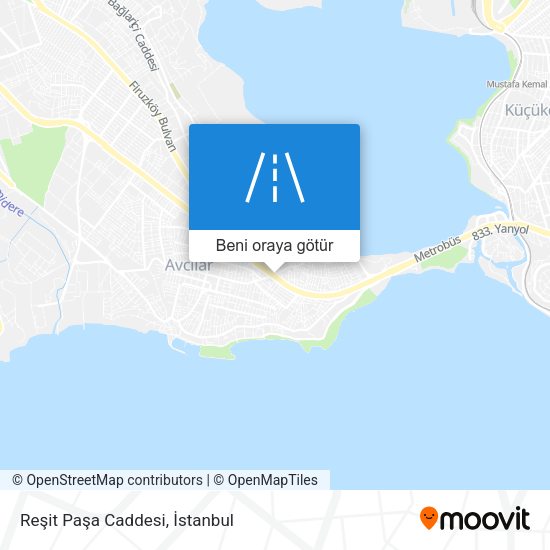 Reşit Paşa Caddesi harita