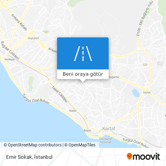 Emir Sokak harita