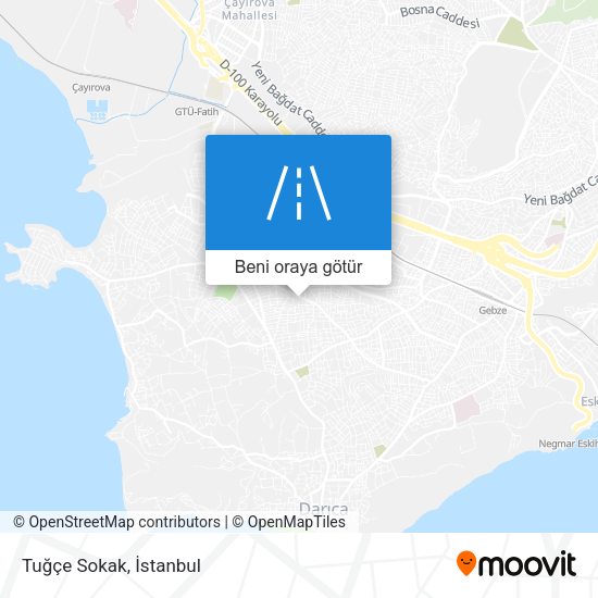 Tuğçe Sokak harita