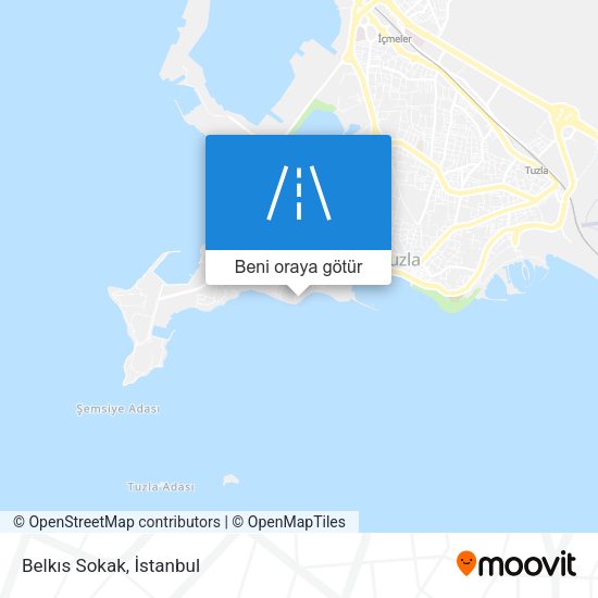 Belkıs Sokak harita