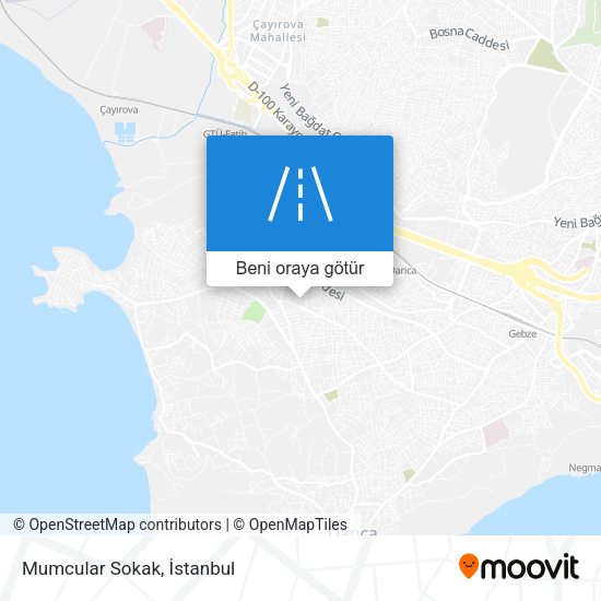 Mumcular Sokak harita