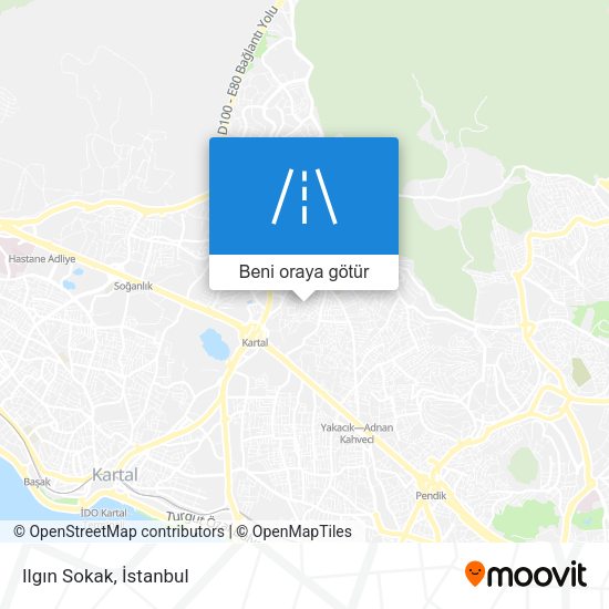 Ilgın Sokak harita