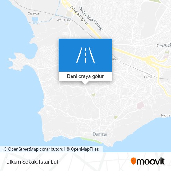 Ülkem Sokak harita