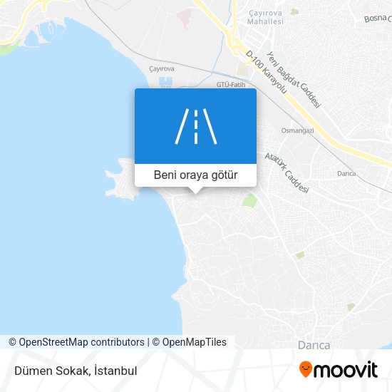 Dümen Sokak harita