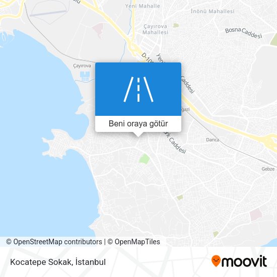 Kocatepe Sokak harita