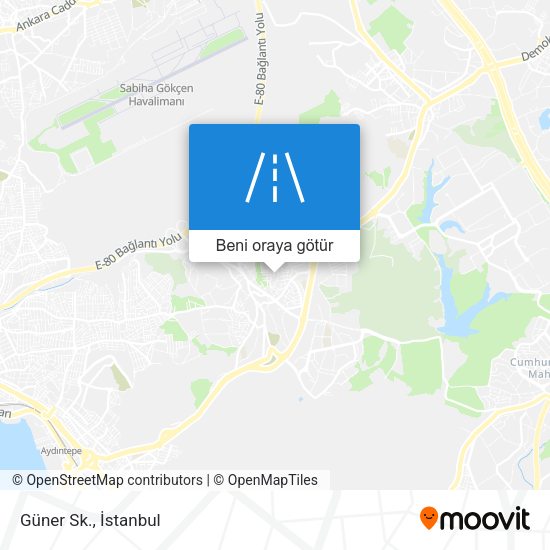 Güner Sk. harita