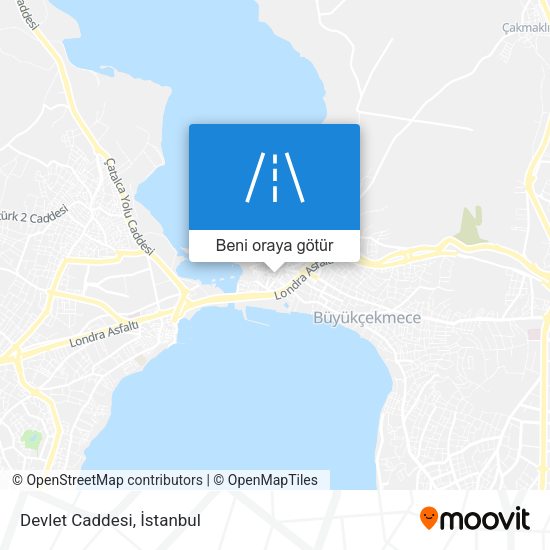 Devlet Caddesi harita