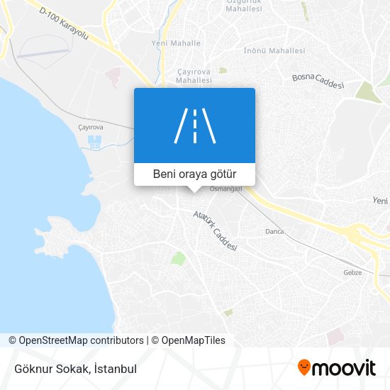 Göknur Sokak harita