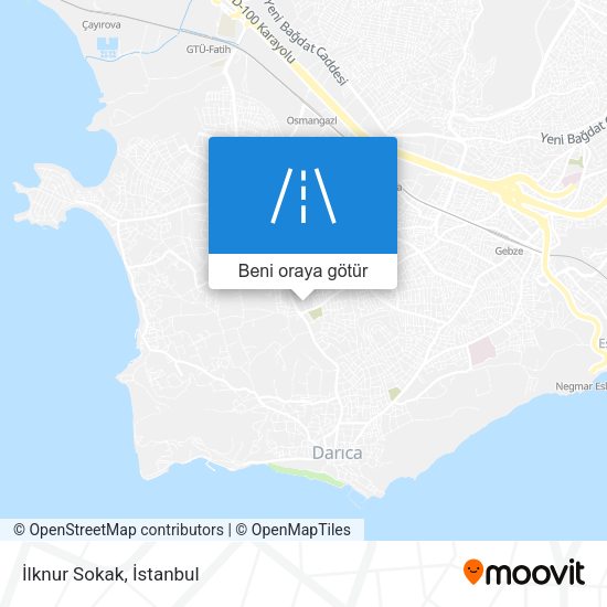 İlknur Sokak harita