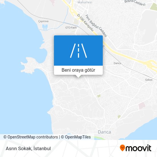 Asrın Sokak harita