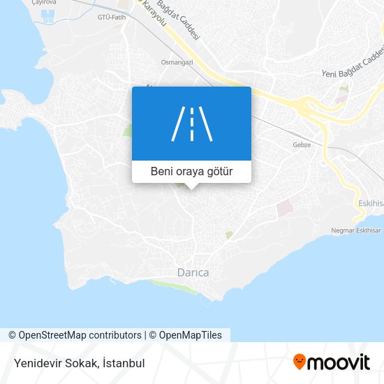 Yenidevir Sokak harita