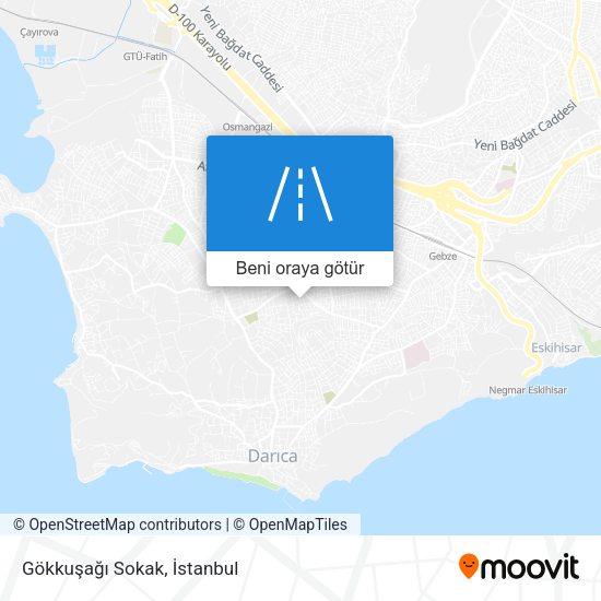 Gökkuşağı Sokak harita