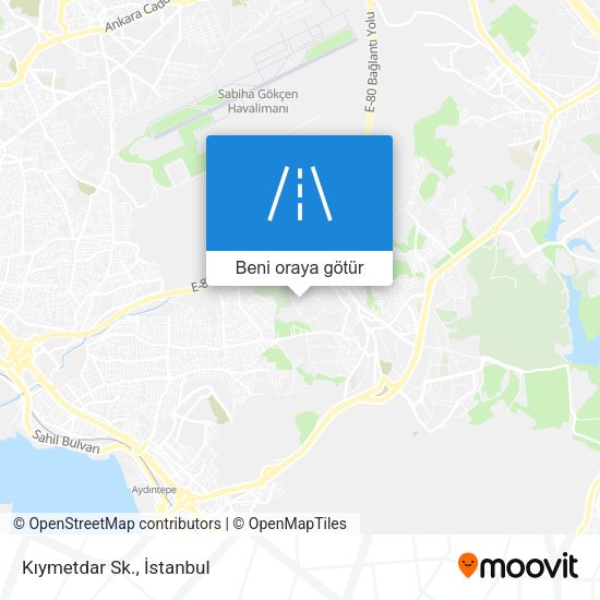 Kıymetdar Sk. harita
