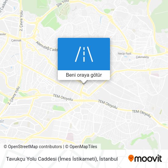 Tavukçu Yolu Caddesi (İmes İstikameti) harita