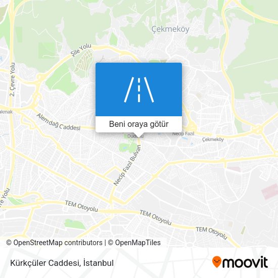 Kürkçüler Caddesi harita