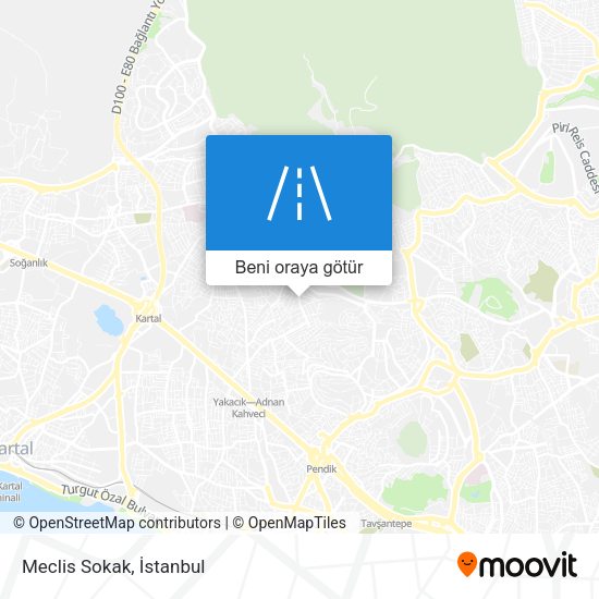 Meclis Sokak harita