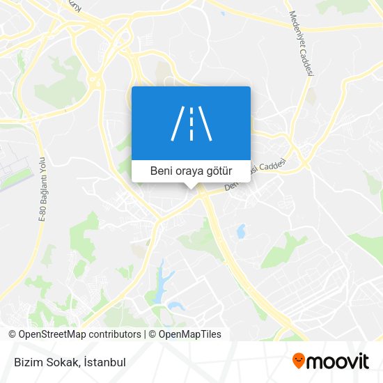 Bizim Sokak harita