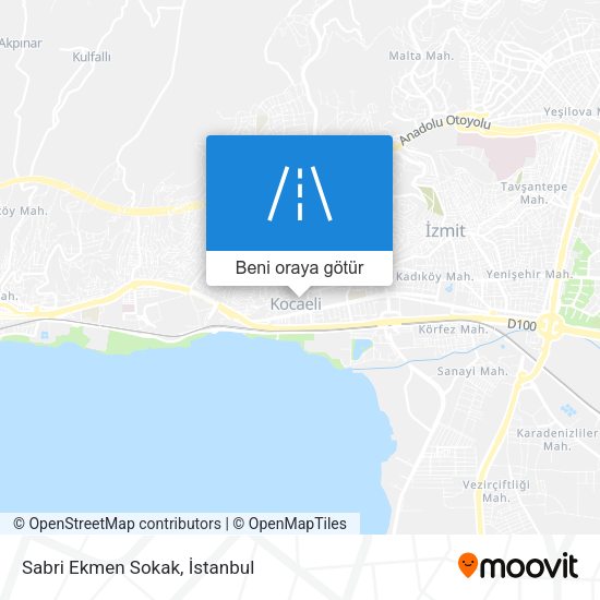 Sabri Ekmen Sokak harita