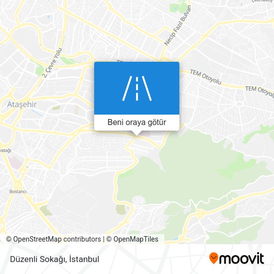 Düzenli Sokağı harita