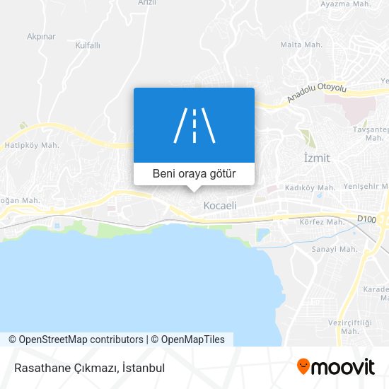 Rasathane Çıkmazı harita