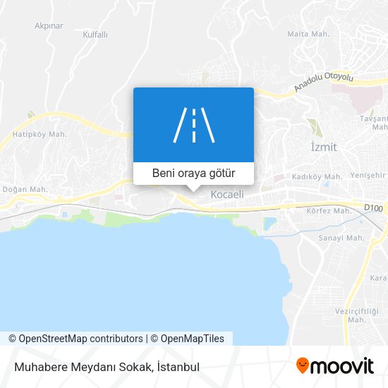 Muhabere Meydanı Sokak harita