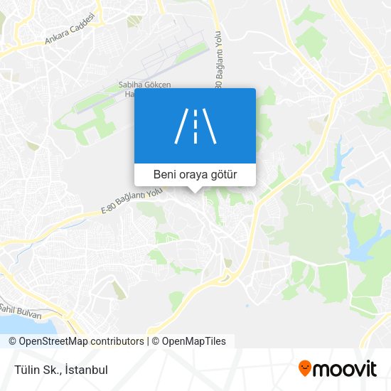 Tülin Sk. harita