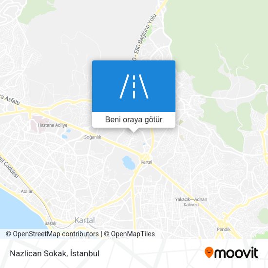 Nazlican Sokak harita