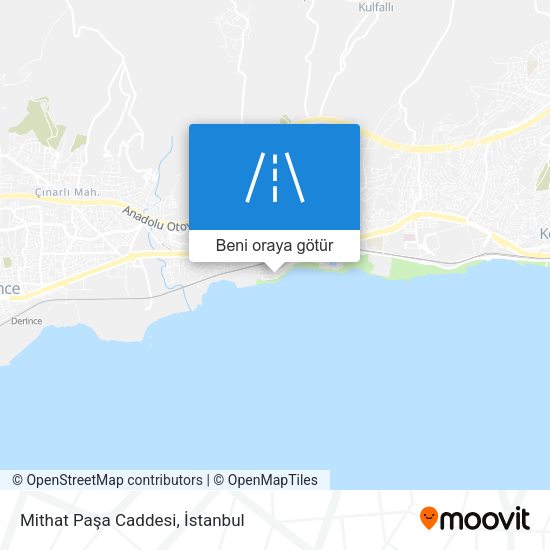 Mithat Paşa Caddesi harita