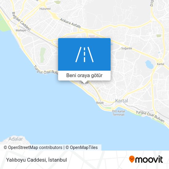 Yalıboyu Caddesi harita