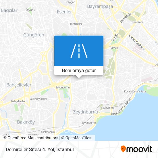 Demirciler Sitesi 4. Yol harita
