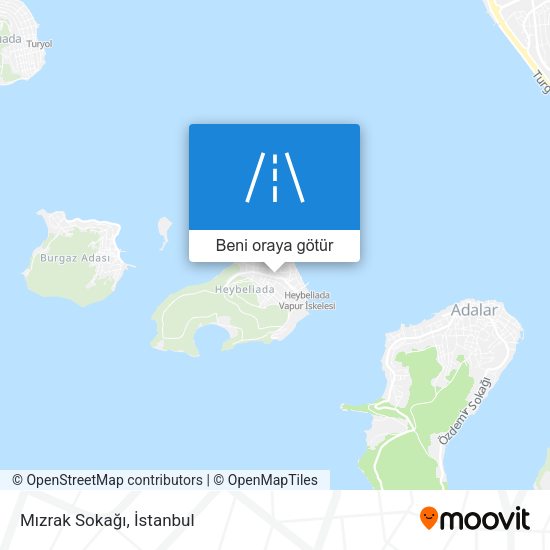 Mızrak Sokağı harita