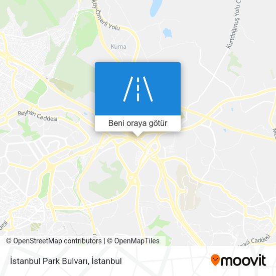 İstanbul Park Bulvarı harita