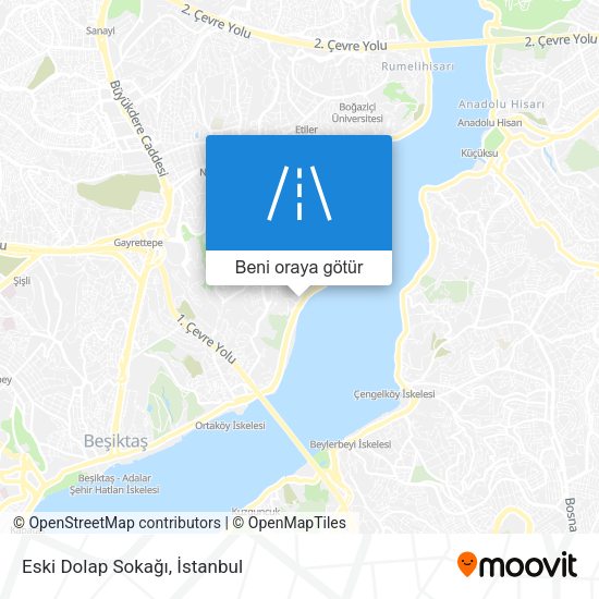 Eski Dolap Sokağı harita