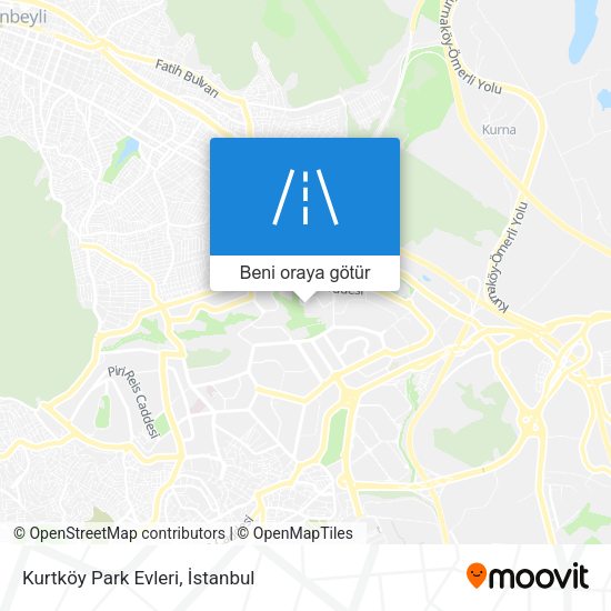 Kurtköy Park Evleri harita