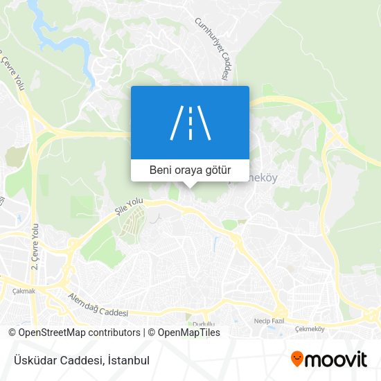 Üsküdar Caddesi harita