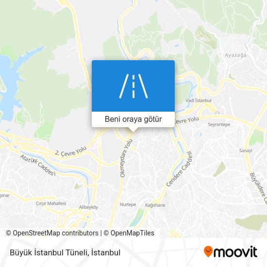 Büyük İstanbul Tüneli harita