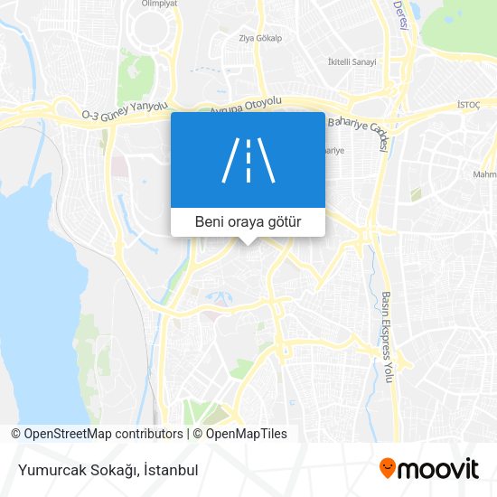 Yumurcak Sokağı harita