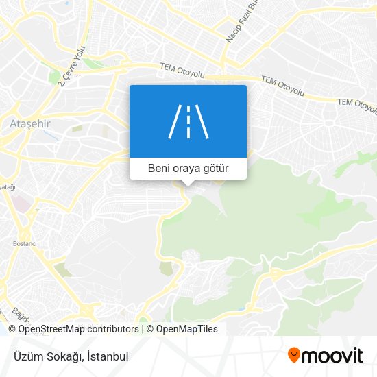 Üzüm Sokağı harita