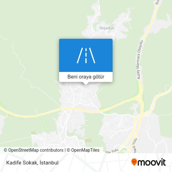 Kadife Sokak harita