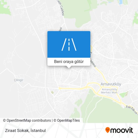 Ziraat Sokak harita