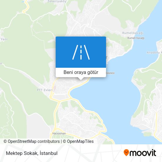 Mektep Sokak harita