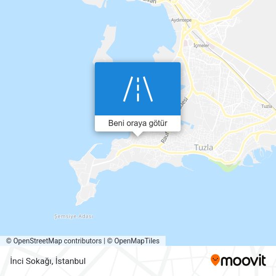 İnci Sokağı harita