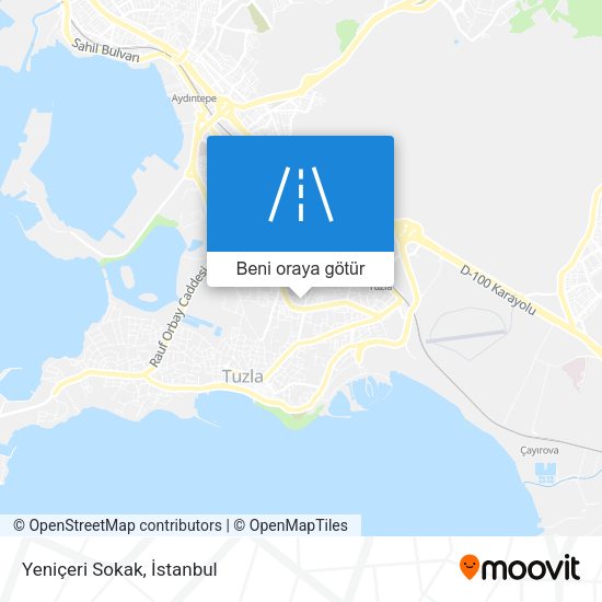 Yeniçeri Sokak harita